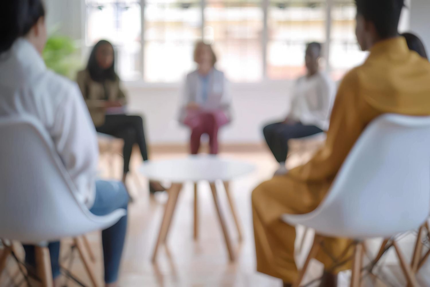 Participantes en un taller grupal de Centro Imagina en León